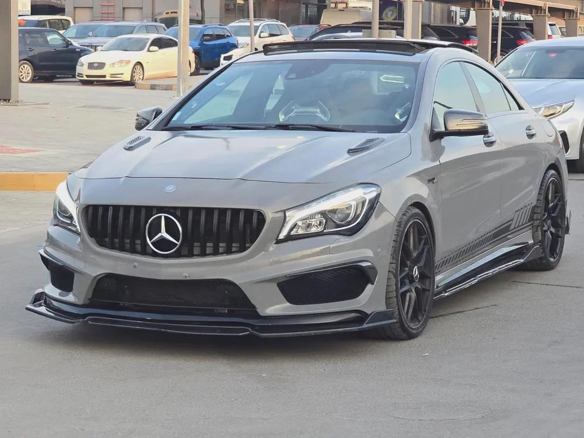 مرسيدس CLA45 مواصفات خليجية 2015 بحالة جيدة-2-2