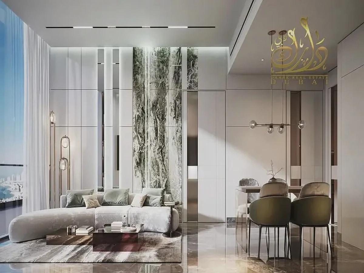 Furnished Studio | Samana Imperial Gardens | Balcony & Pool Access-3-3