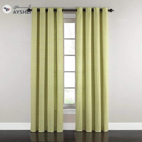 Curtain with Rod & Eyelet