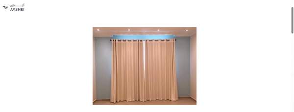 Curtain with Rod & Eyelet