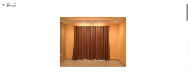 Curtain with Rod & Eyelet