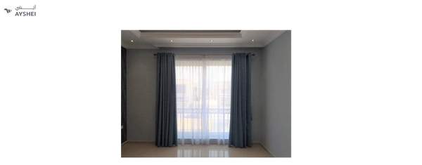 Curtain with Rod & Eyelet