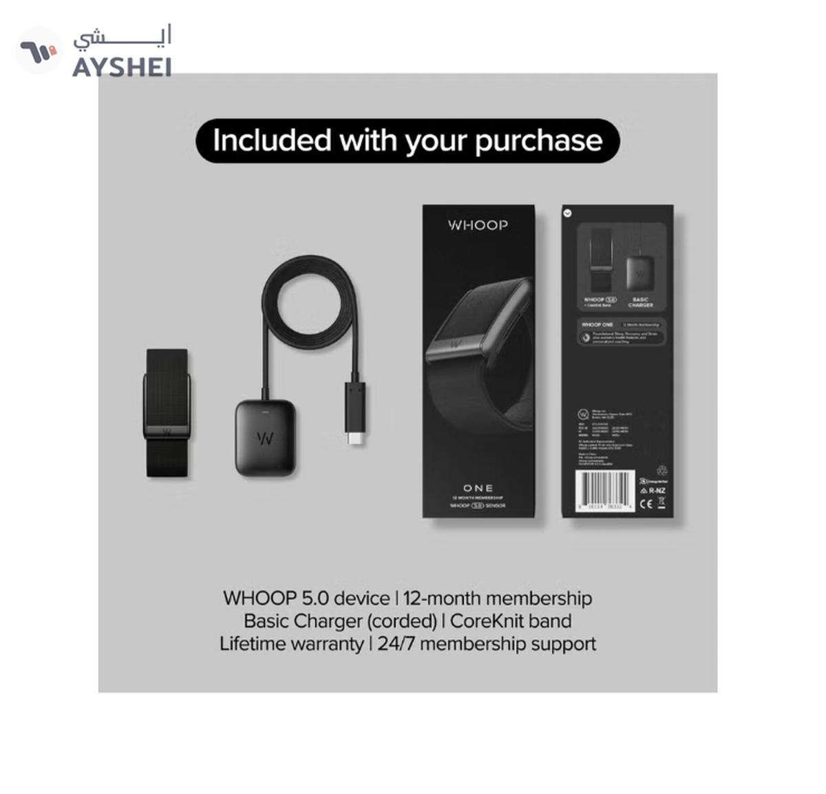 Whoop One – 12-Month Membership – 5.0 Health and Fitness Wearable-4-4