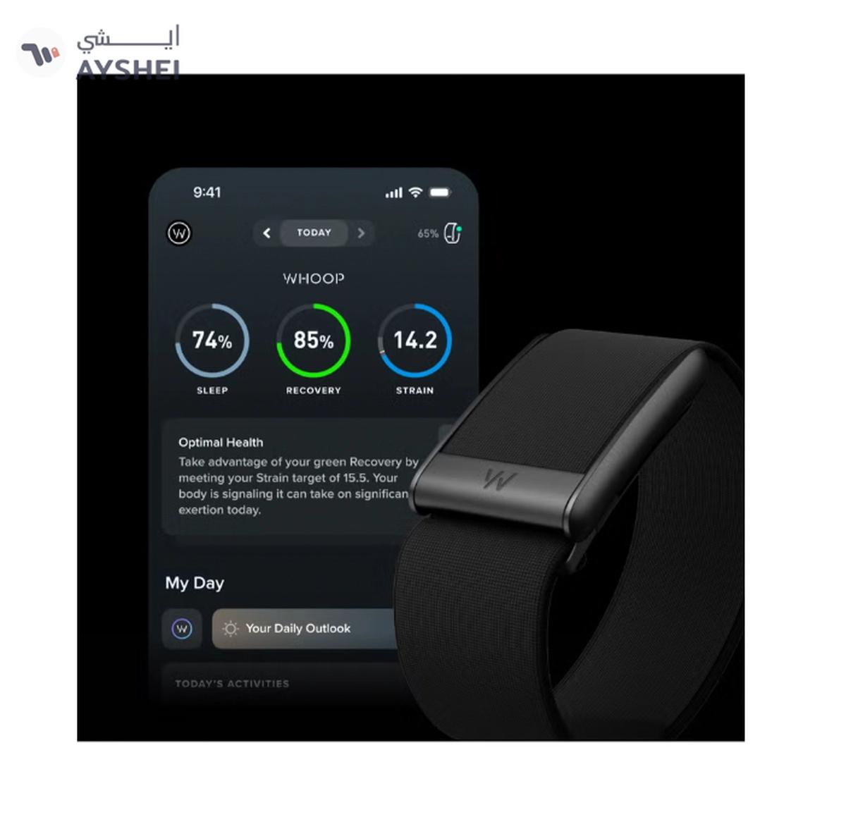 Whoop One – 12-Month Membership – 5.0 Health and Fitness Wearable-6-6