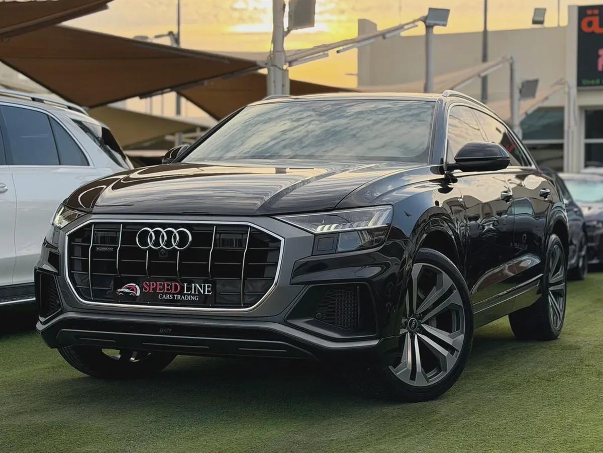 Audi Q8 55 TFSI quattro S line - GCC Specs Full Service History-2-2