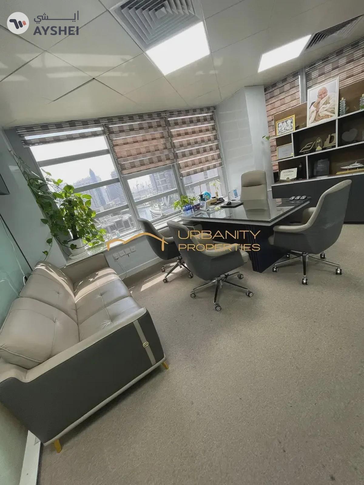 Fully Fitted Office | Prime Business Bay Location | 1 Parking-7-7