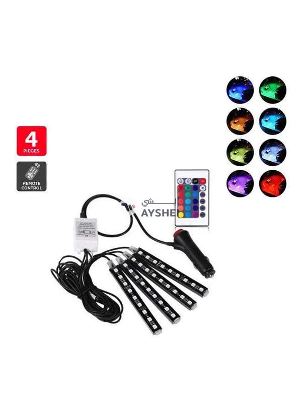 Generic 4-In-1 LED Car Interior Strip Light