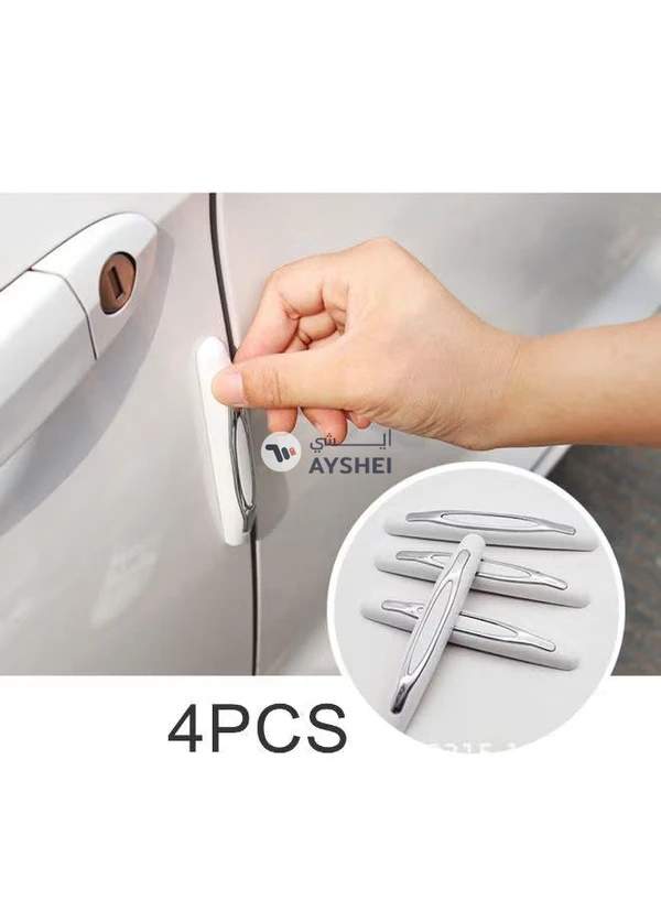 Generic 4-Piece Anti-Collision Car Door Protection Sticker