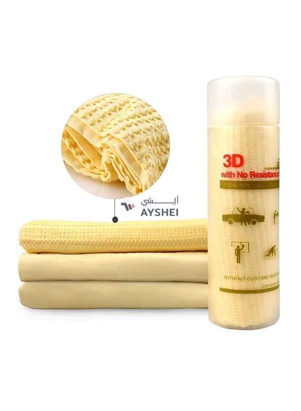 Generic 3D Concave Convex With No Resistance Cleaning Chamois