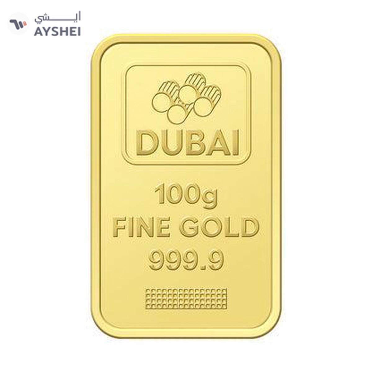 Dubai Gold 100 Grams Gold Bar 24KT-0-portrait