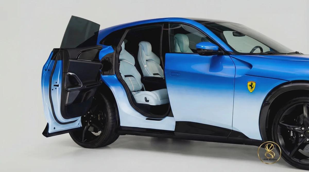 2025 Ferrari Purosangue Special Edition 1 of 1 | Tailor Made | Very Low Mileage | AL-Tayer Warranty-7-7