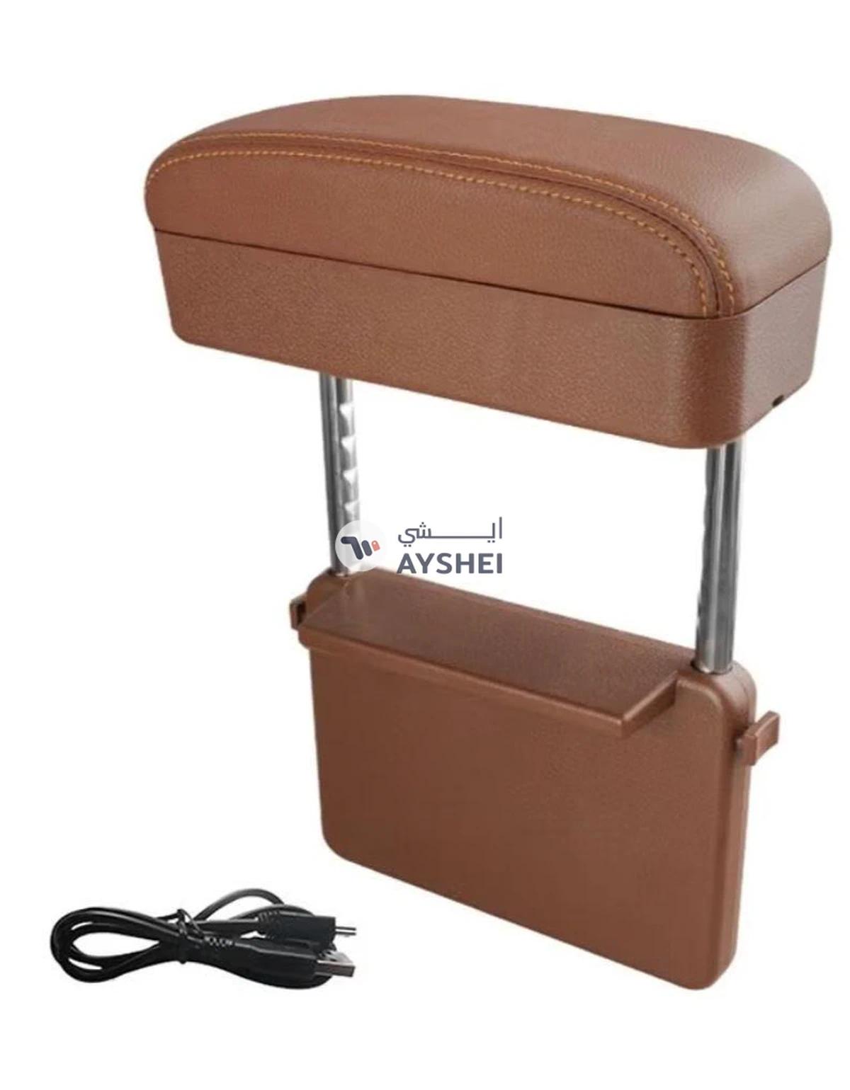 FED Universal Car Wireless Qi Standard Charger Box Brown-0-0