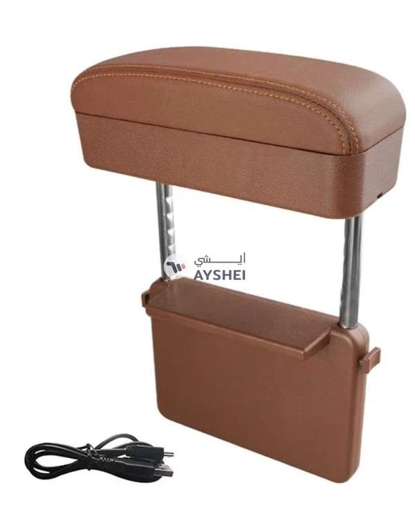 FED Universal Car Wireless Qi Standard Charger Box Brown