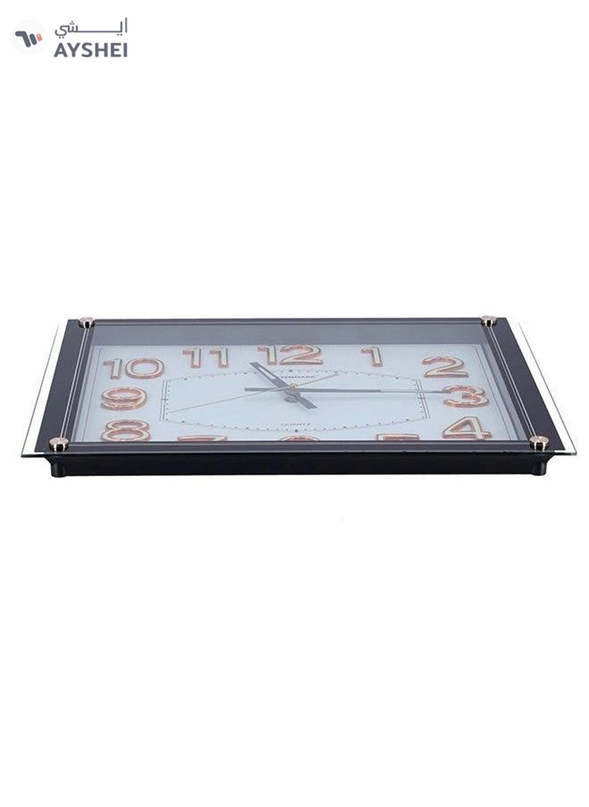 Olsenmark Wall Clock - Large Square Wall Clock, Modern Design -OMWC1777-0-portrait