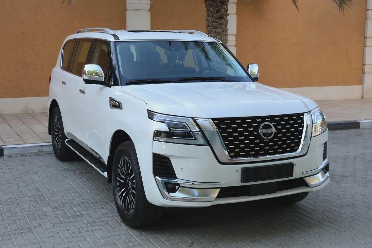 PATROL V6 SE PLATINUM - GCC SPECS - PPF - WARRANTY AND SERVICE - ACCIDENT FREE --3-3