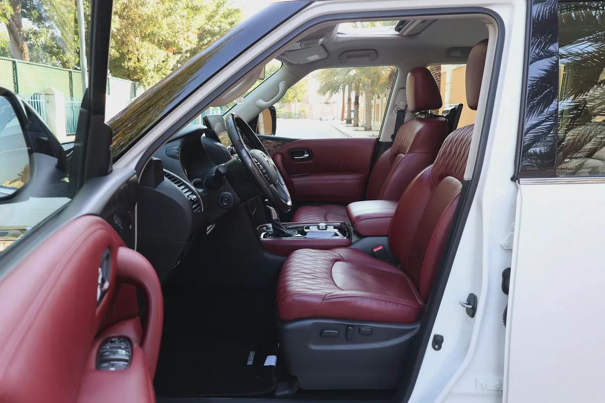 PATROL V6 SE PLATINUM - GCC SPECS - PPF - WARRANTY AND SERVICE - ACCIDENT FREE --10-10