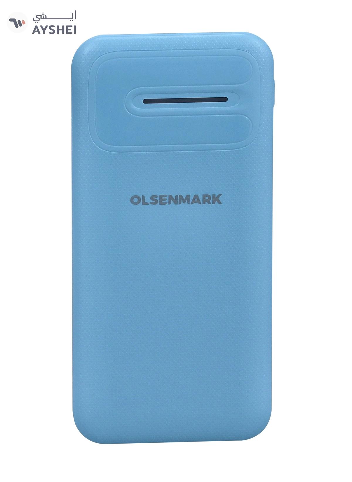 Olsenmark OMPB1820 Power Bank- 10000mAh Quick charge Battery | Indicator Light | 2 USB Ports-0-portrait