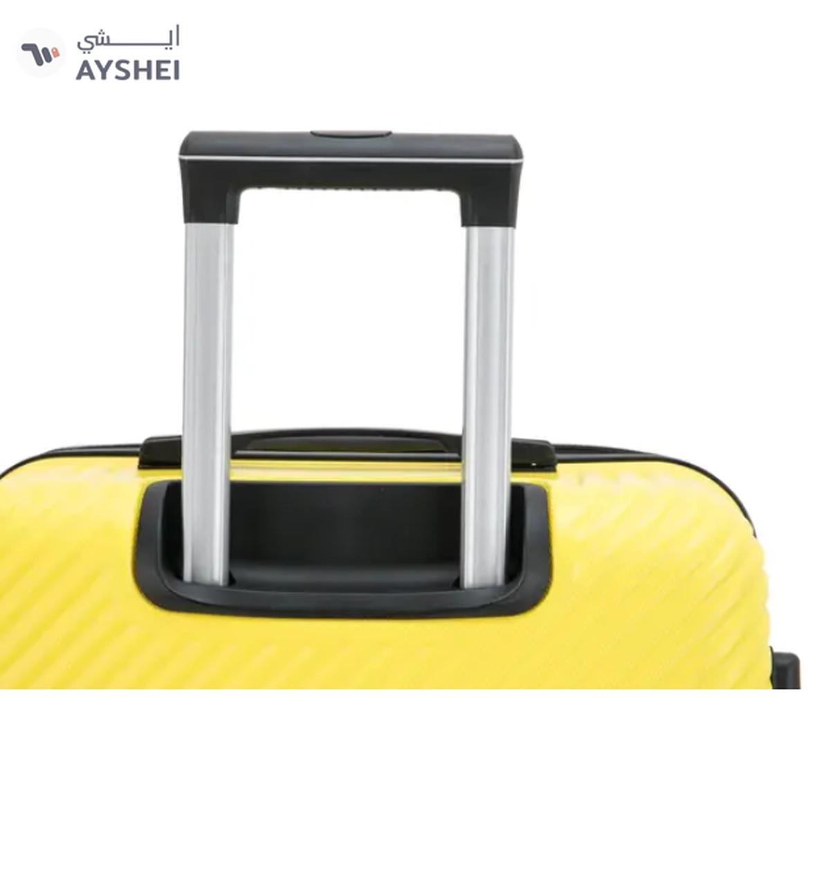 Para John Parajohn Pjtr3174 3 Pcs (20",24",28") 4 Wheels Trolley Luggage Set, Yellow-4-4