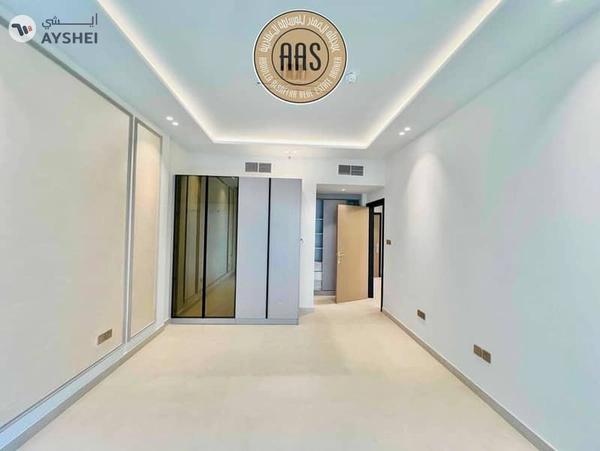 new 1bhk / apartment with kitchen appliances and Specious balcny in Arjan / ready to move / 80k AED