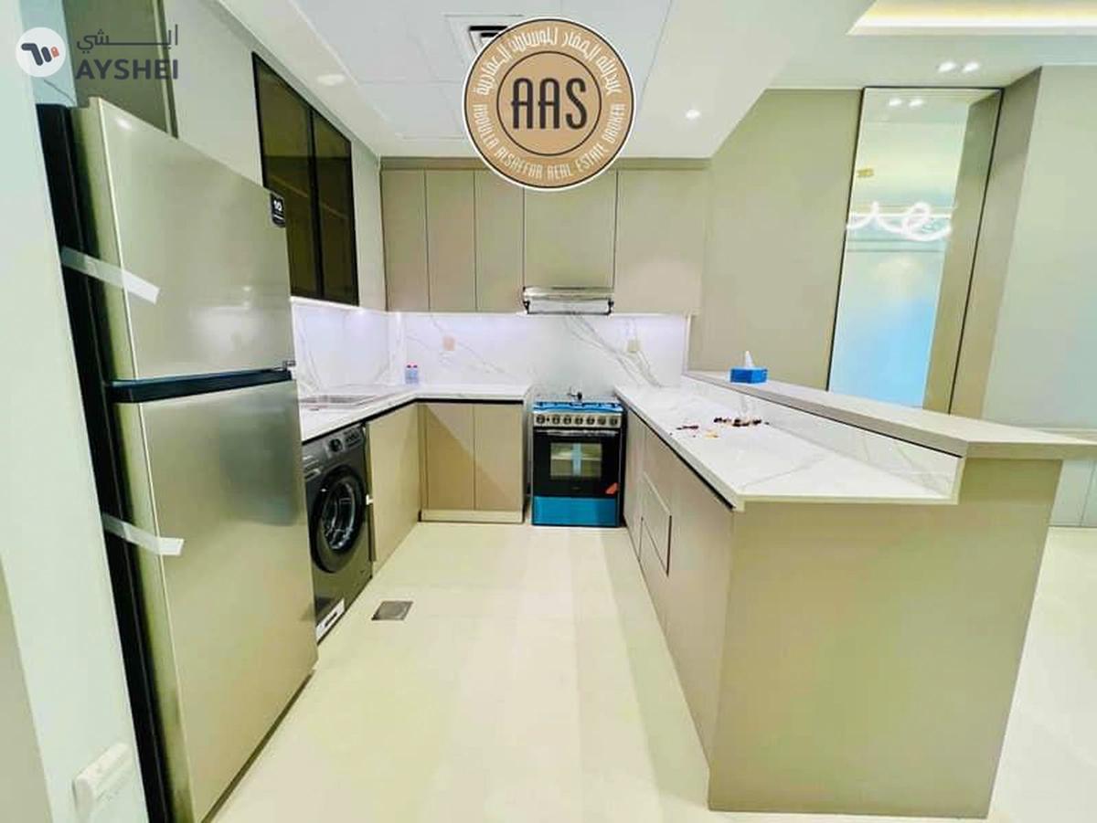 new 1bhk / apartment with kitchen appliances and Specious balcny in Arjan / ready to move / 80k AED-0-landscape