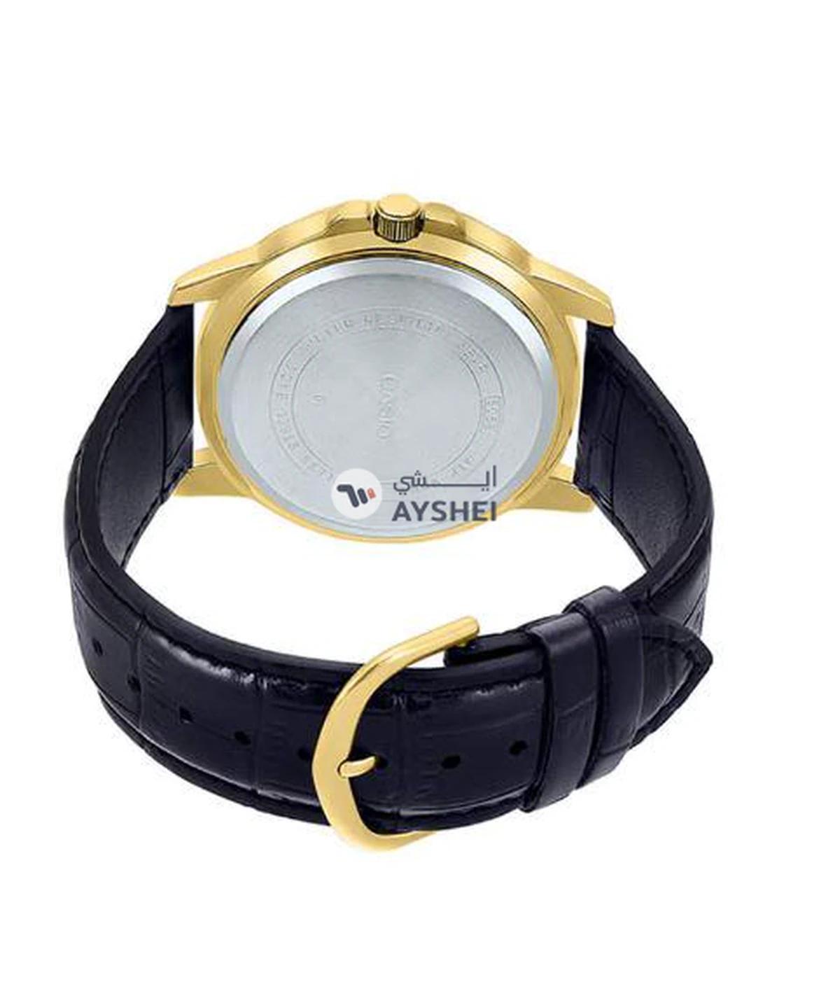 CASIO Men's Water Resistant Analog Watch MTP-VD01GL-1EVUDF - 45 mm - Black-1-1