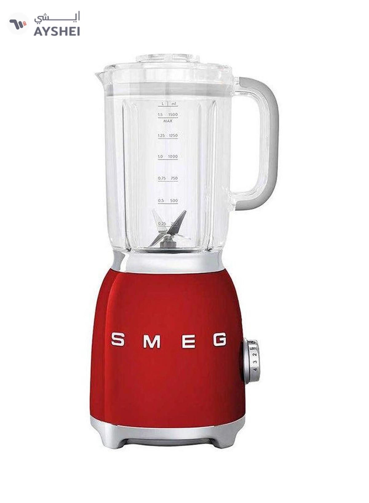 smeg 50's Retro Style Aesthetic Blender 1.5L 800W 1.5 L 800 W BLF01RDUK/AU Red-0-0
