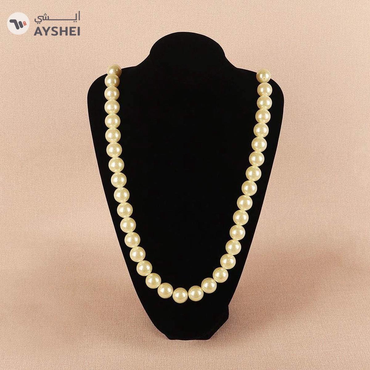 YATAI 2 Pcs 20mm Pearl Beads String Line Chain Garland Flowers DIY Making Jewelry Beads-3-3