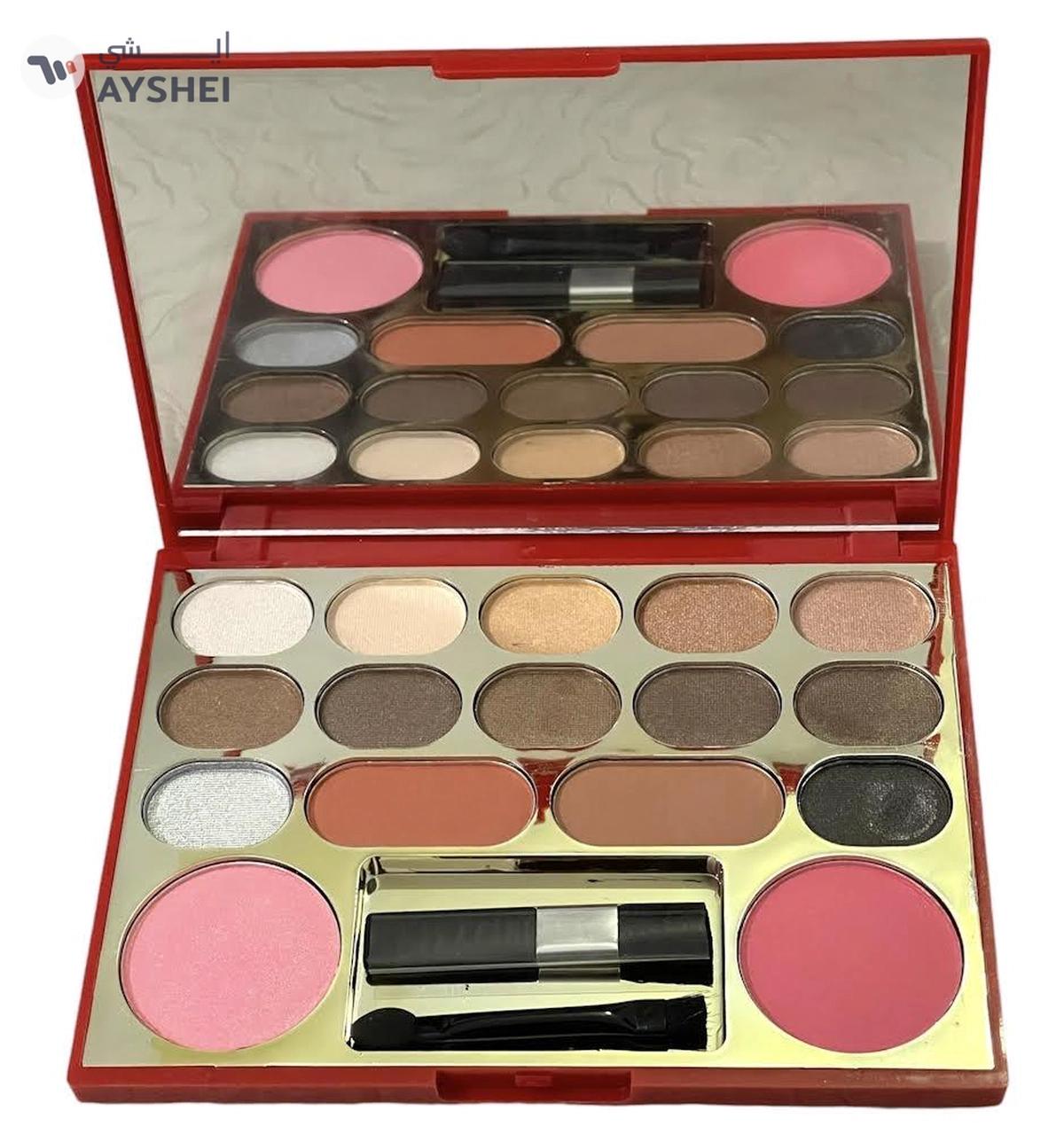 Pupa Milano Eyeshadow Palette 02, 12 Shades Eye Shadows, 2 shades Eyebrow Powder, 2 Shades Powder Blush-2-2
