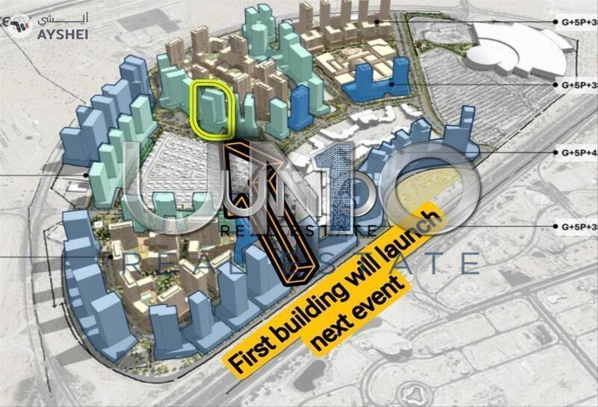 Apartment for sale in Azizi Milan, City of Arabia-4-4