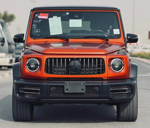 BENZ G63 AMG | ORANGE MAGNO | 2023 | DOUBLE NIGHT PACKAGE | MINT CONDITION | FRESH JAPAN IMPORT