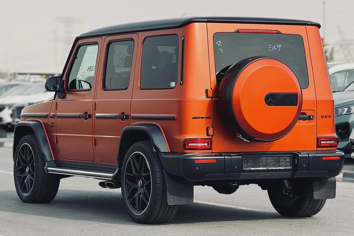 BENZ G63 AMG | ORANGE MAGNO | 2023 | DOUBLE NIGHT PACKAGE | MINT CONDITION | FRESH JAPAN IMPORT-4-4