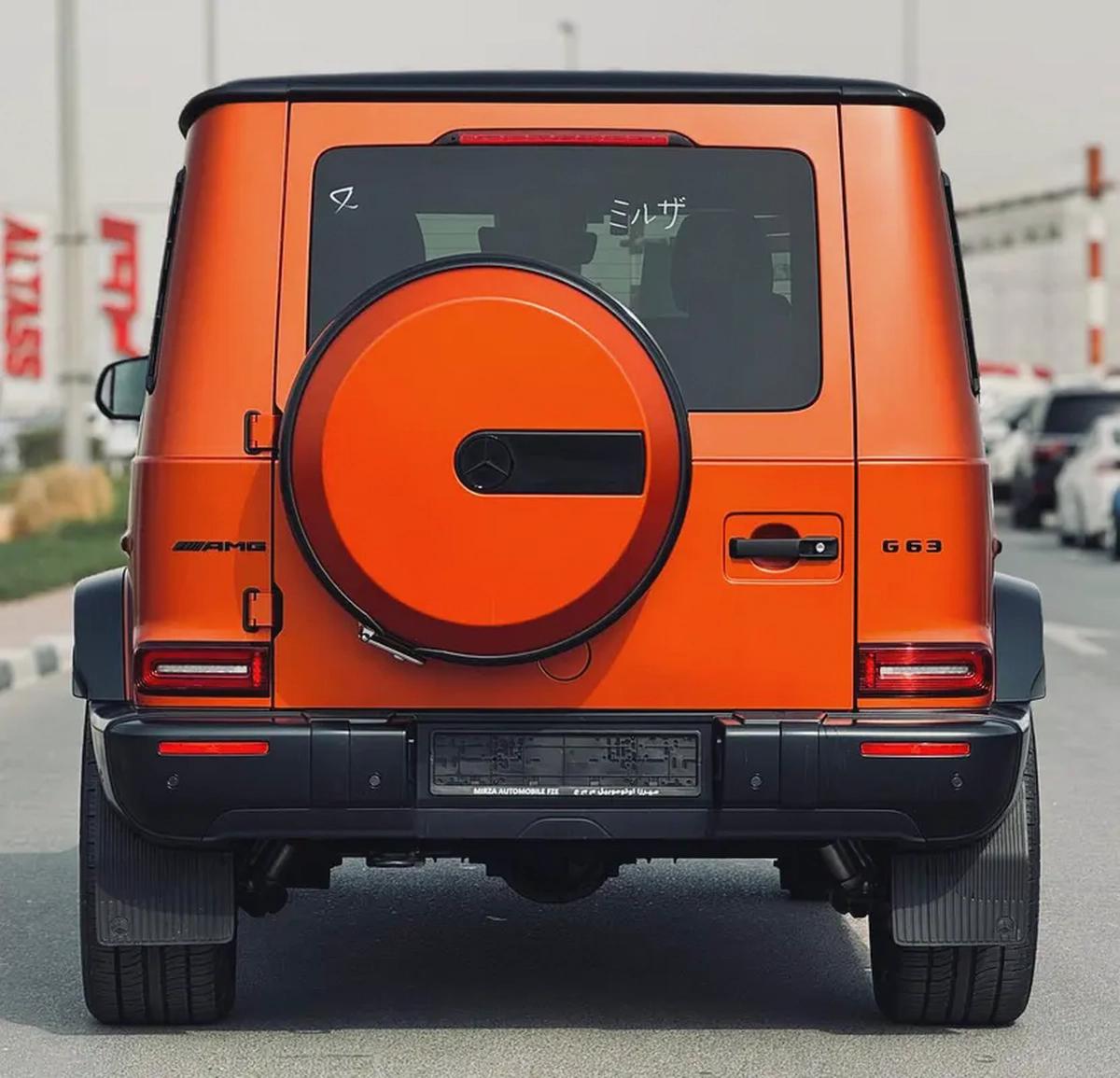 BENZ G63 AMG | ORANGE MAGNO | 2023 | DOUBLE NIGHT PACKAGE | MINT CONDITION | FRESH JAPAN IMPORT-5-5