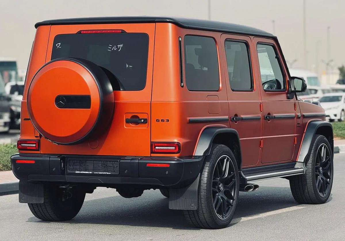 BENZ G63 AMG | ORANGE MAGNO | 2023 | DOUBLE NIGHT PACKAGE | MINT CONDITION | FRESH JAPAN IMPORT-6-6
