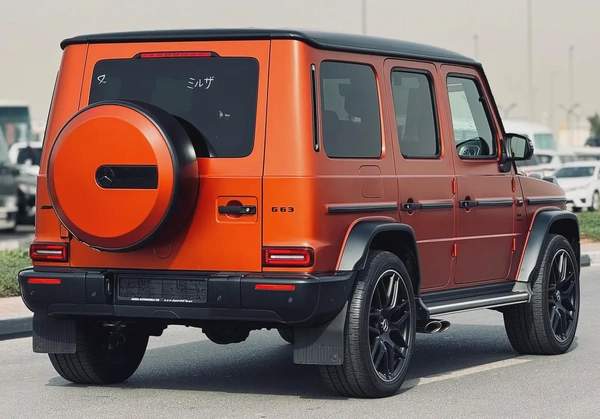 BENZ G63 AMG | ORANGE MAGNO | 2023 | DOUBLE NIGHT PACKAGE | MINT CONDITION | FRESH JAPAN IMPORT