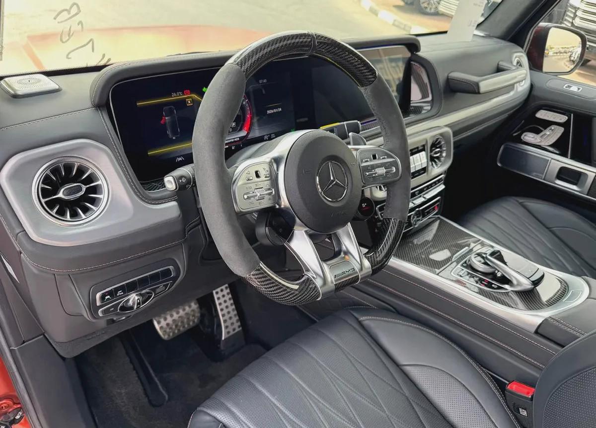 BENZ G63 AMG | ORANGE MAGNO | 2023 | DOUBLE NIGHT PACKAGE | MINT CONDITION | FRESH JAPAN IMPORT-9-9