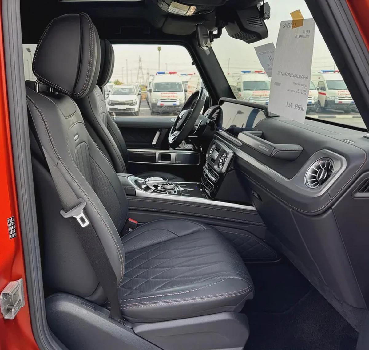 BENZ G63 AMG | ORANGE MAGNO | 2023 | DOUBLE NIGHT PACKAGE | MINT CONDITION | FRESH JAPAN IMPORT-12-12