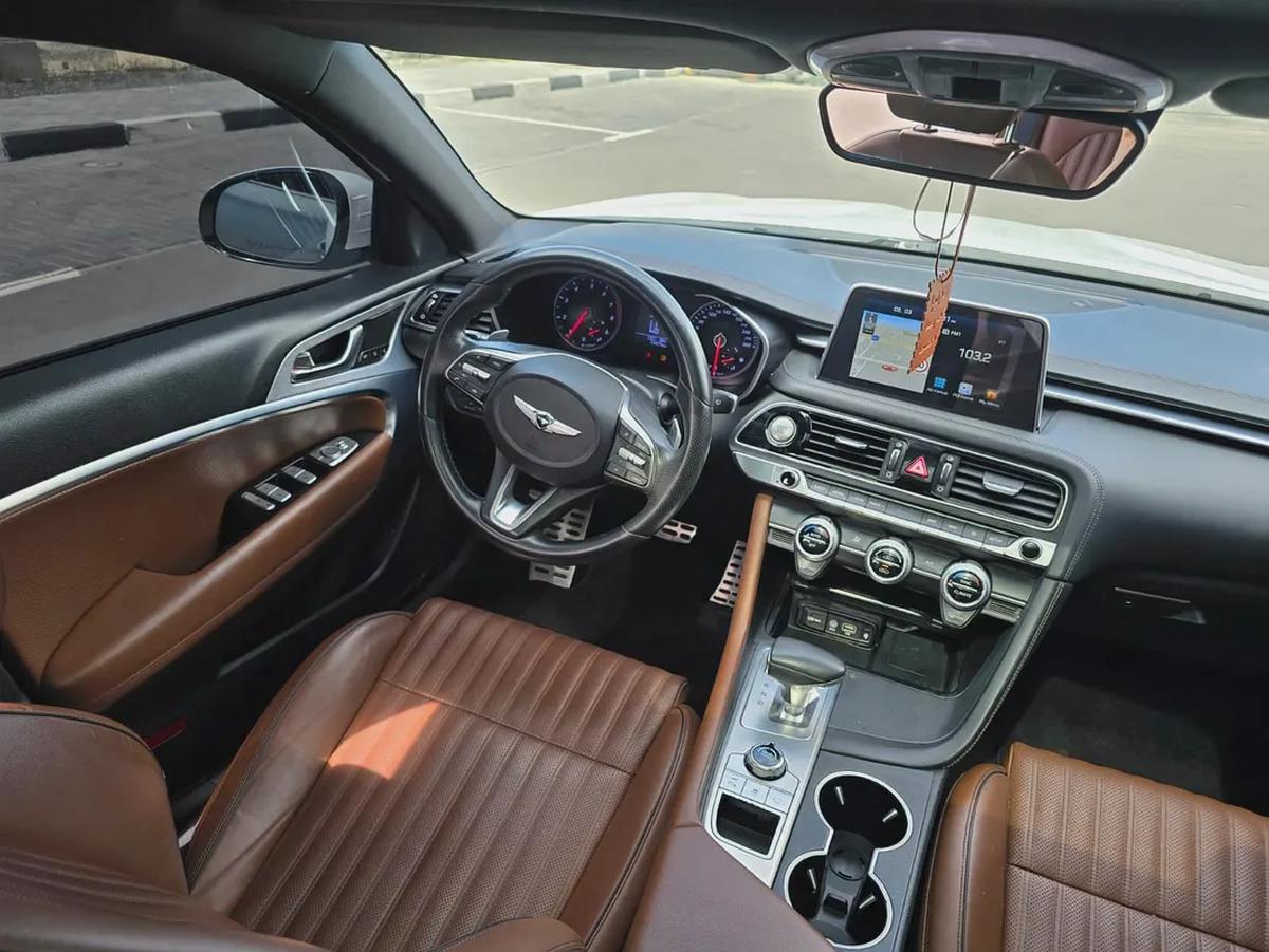 جينيسيس G70 مواصفات خليجية 2019 فل اوبشن بحالة جيدة-7-7