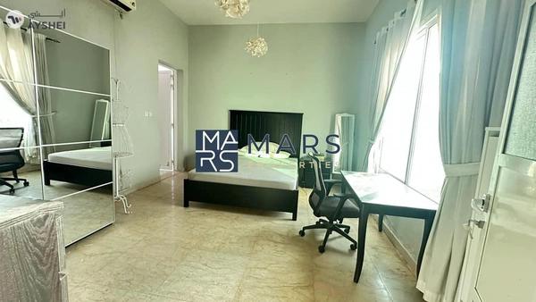 Spacious 6 bedrooms furnished villa is available for rent in Al Qarayen Sharjah for 130,000 AED