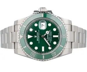 Rolex Submariner Date | Green Dial with Green Bezel Discontinued Model | Used (Good) | Original box | No original papers