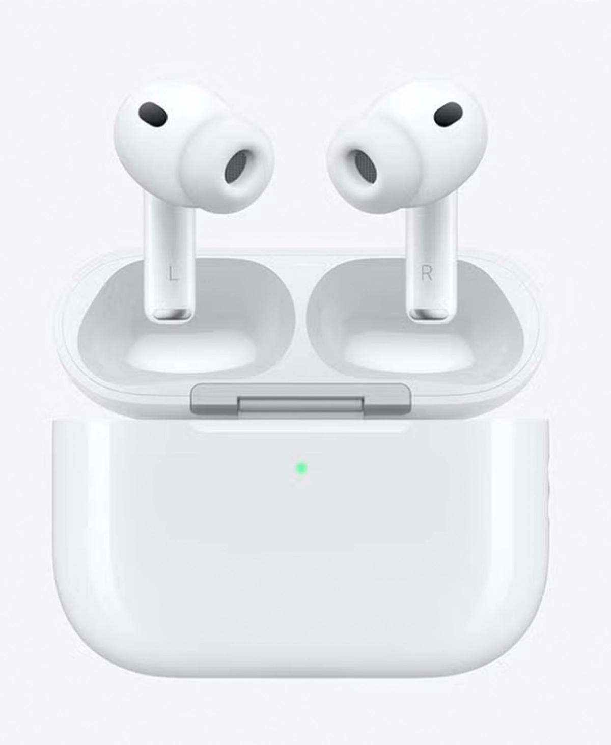 Apple AirPods Pro 3 Wireless Earbuds, Bluetooth Headphones, Active Noise Cancellation, Hearing Test, Hearing Aid,Hearing Protection features, Heart rate sensing during workouts, Live Translation, High-Fidelity Sound, H2 Chip, USB-C Charging - White-1-portrait