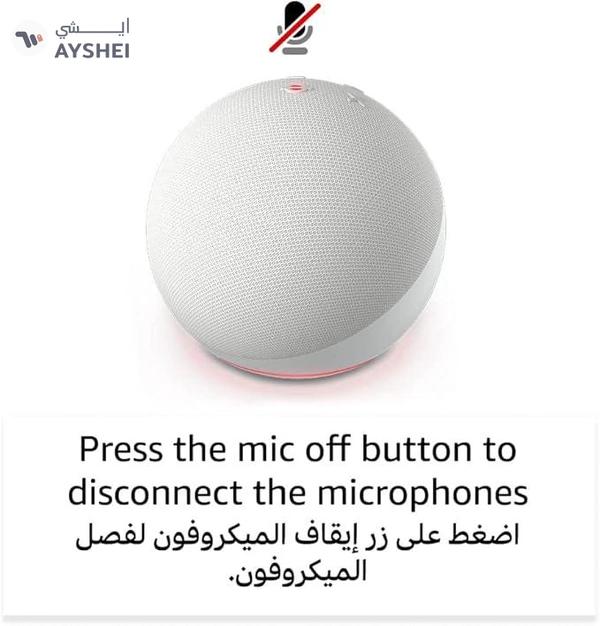 Echo Dot (5th Gen) | smart bluetooth speaker with vibrant sound and Alexa