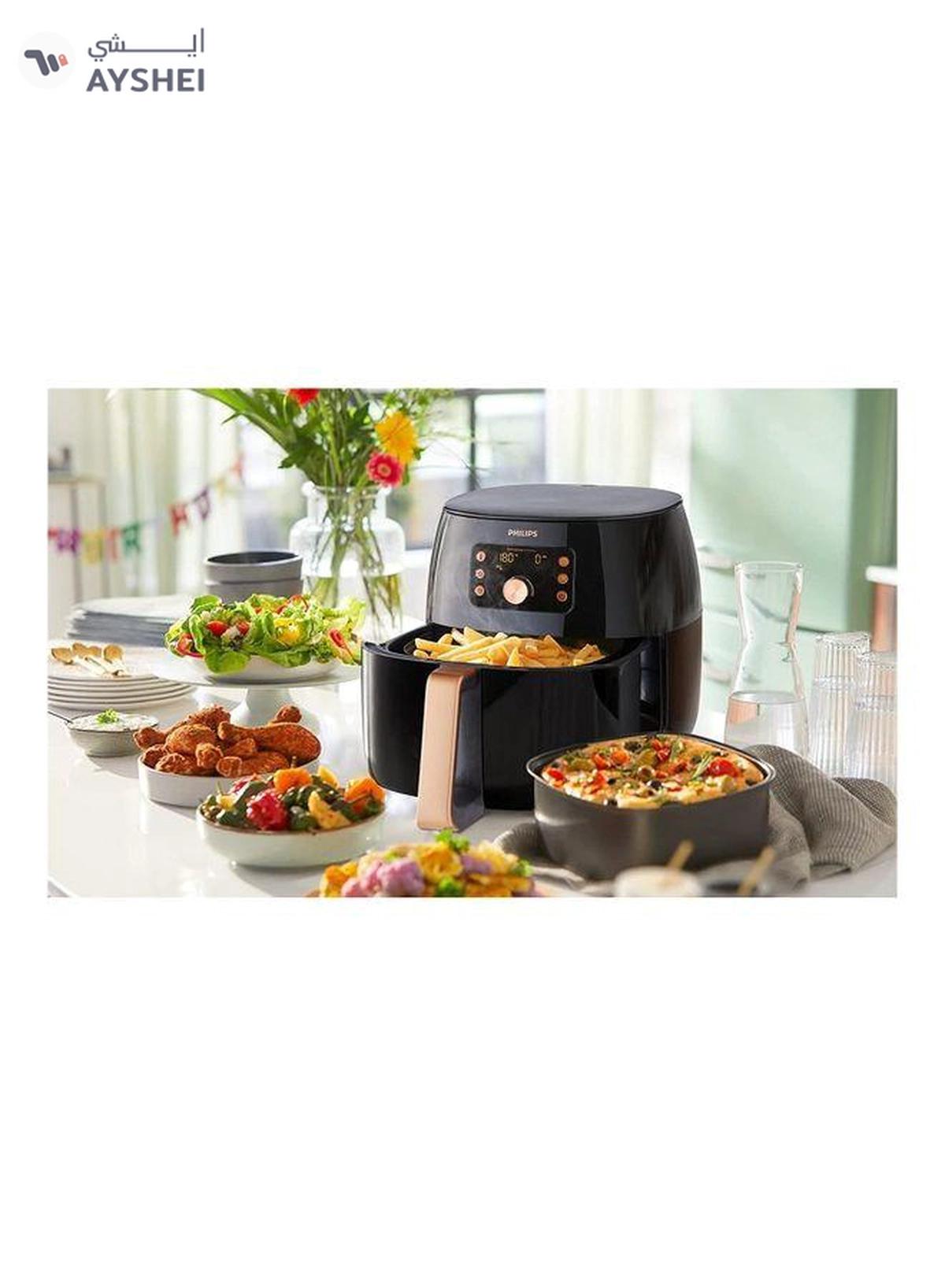 Philips Premium Airfryer XXL With Smart Sensing Technology 7.3 L 2225 W HD9863/91 Black-0-portrait