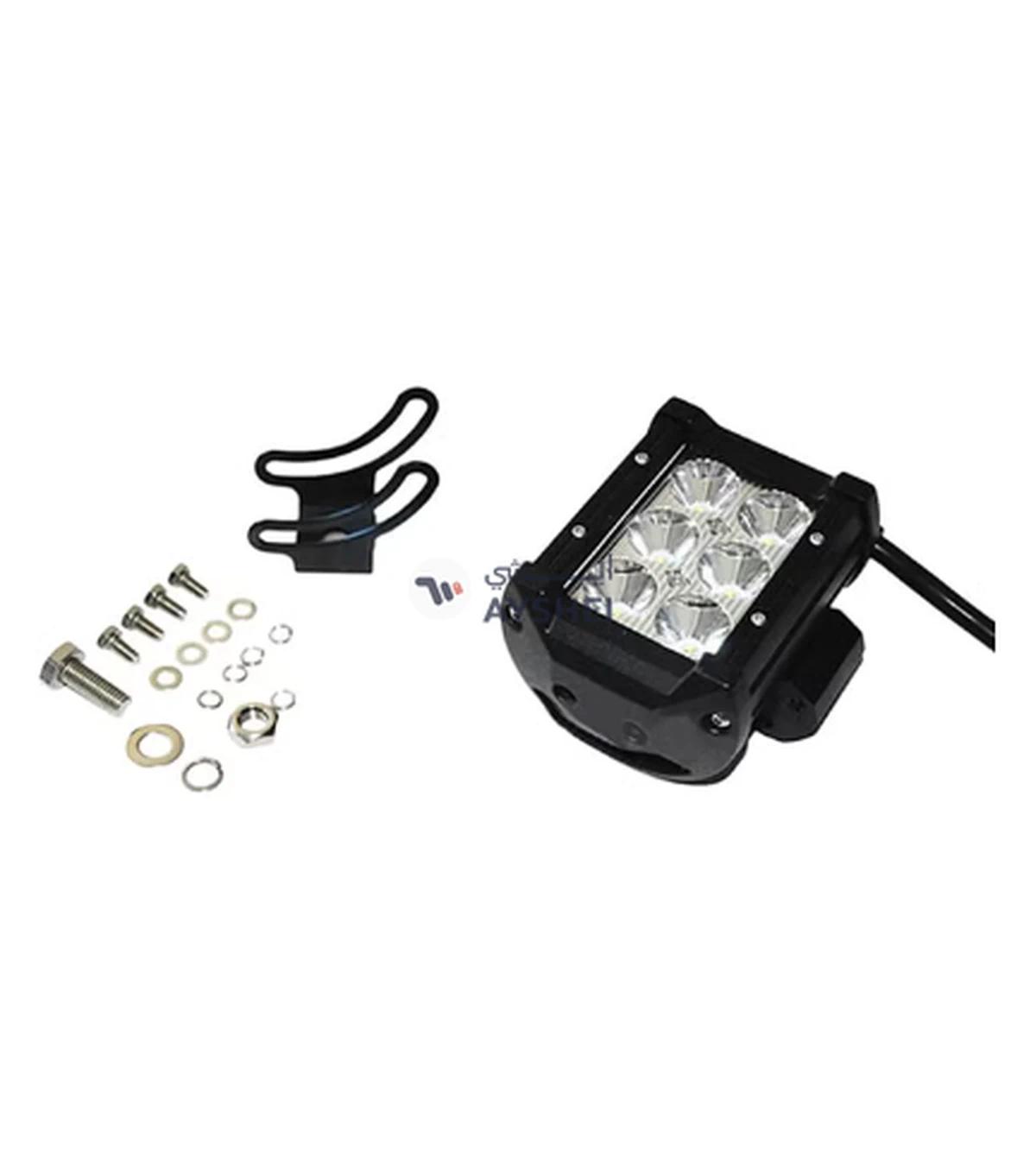 OUTAD 2-Piece Work Spot Lamp Headlight Bar For Off-Road Boat/Car/Truck-0-0