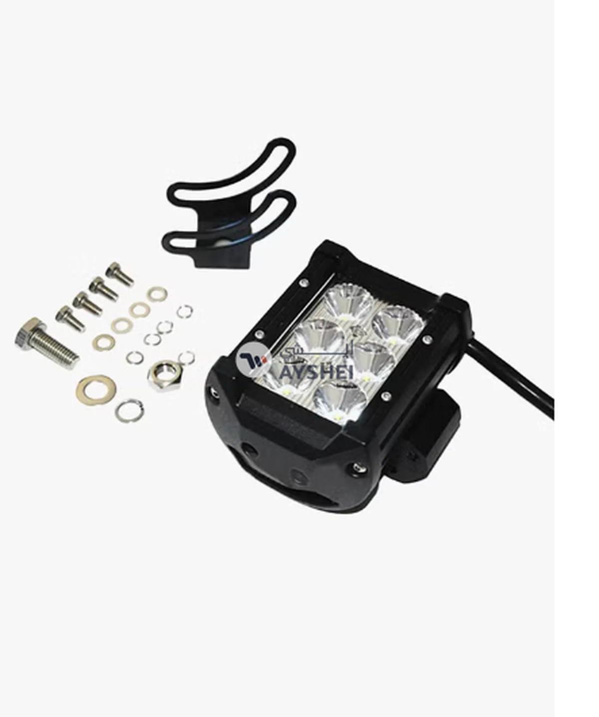 OUTAD 2-Piece Work Spot Lamp Headlight Bar For Off-Road Boat/Car/Truck-1-1