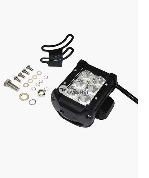 OUTAD 2-Piece Work Spot Lamp Headlight Bar For Off-Road Boat/Car/Truck