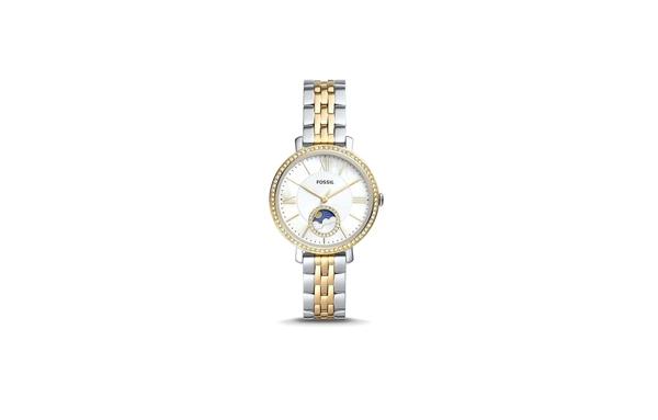 Fossil Women's Jacqueline Round Shape Analog Stainless Steel Wrist Watch ES5166 - 36mm
