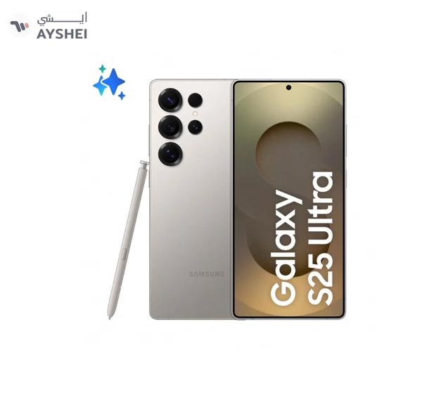 Samsung Galaxy S25 Ultra AI Dual SIM Titanium Grey 12GB RAM 256GB 5G - Middle East Version