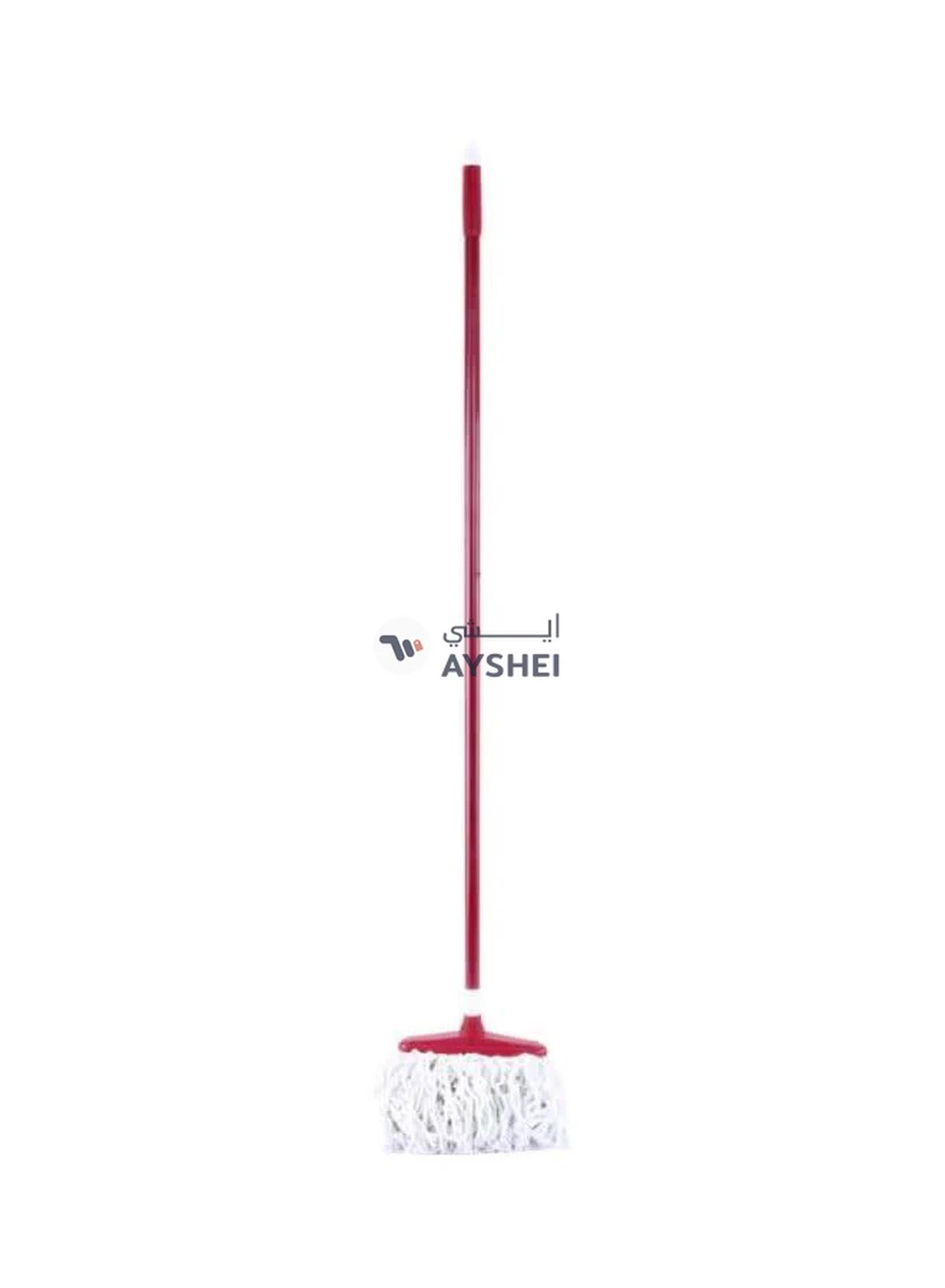 DELCASA Mop With Stick Red-0-portrait
