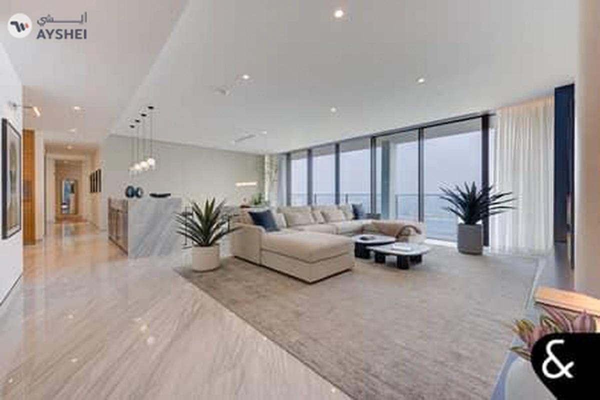 Sea, Dubai Island and BURJ KHALIFA view-Ready next month-less price/SQ-Morgish buyers-4-4