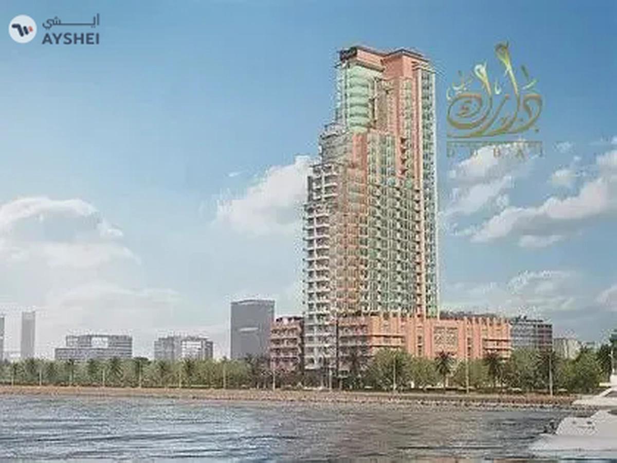 Sea, Dubai Island and BURJ KHALIFA view-Ready next month-less price/SQ-Morgish buyers-6-6